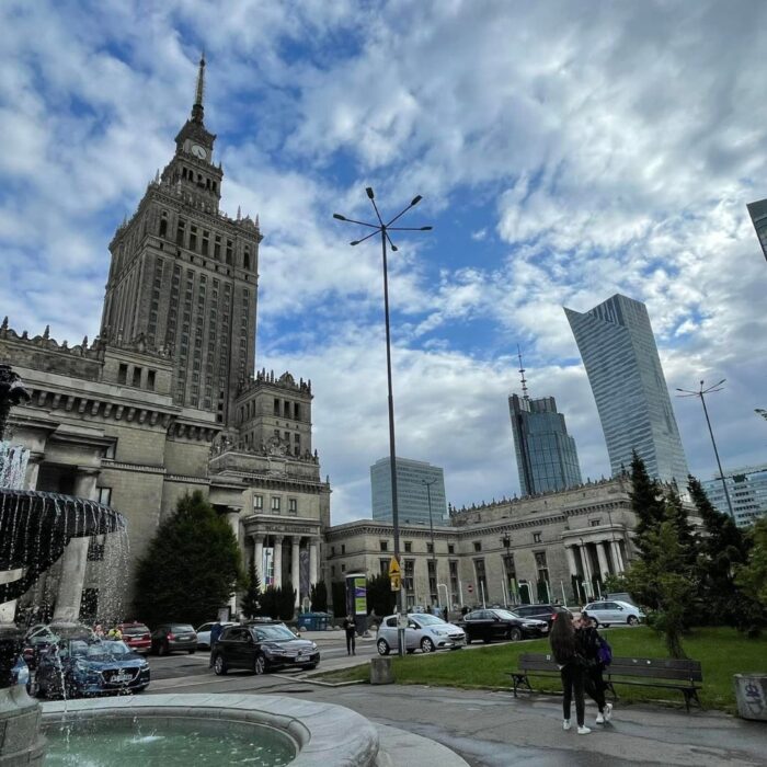 Pałac Kultury i Nauki w Warszawie-wycieczka klasowa dwudniowa