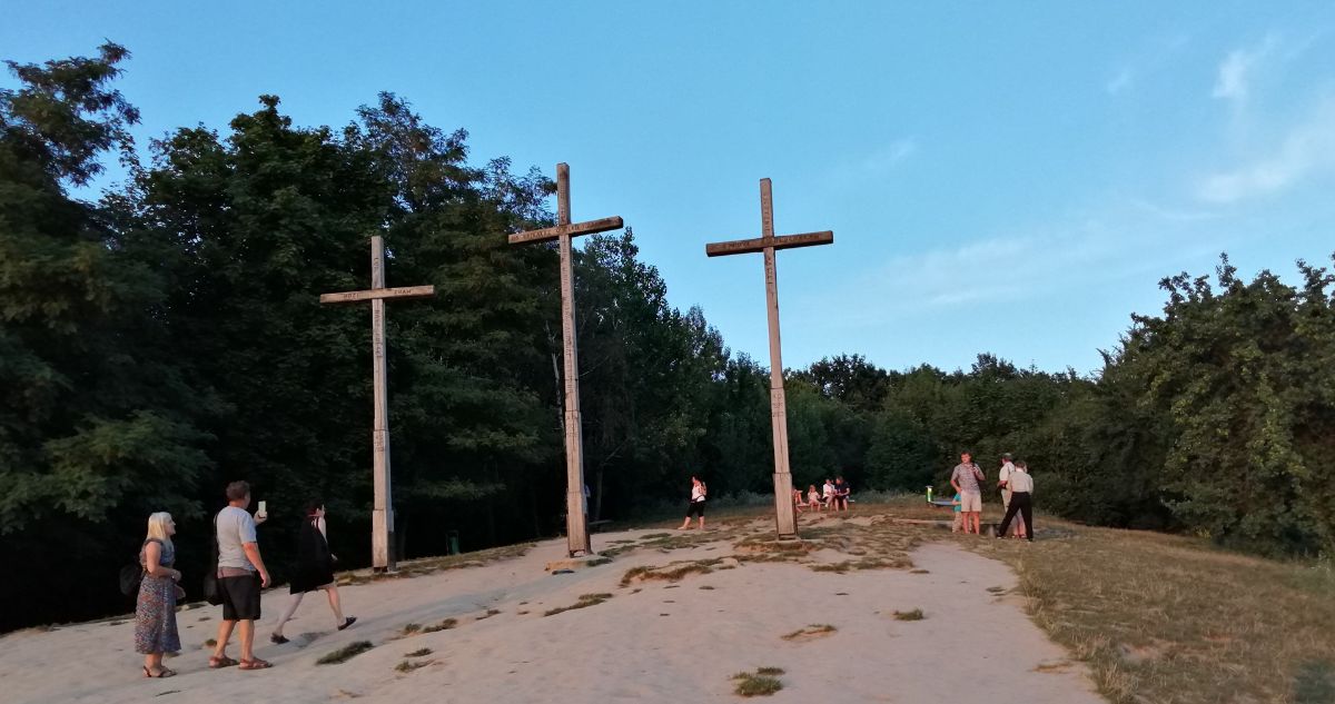 Góra trzech Krzyży w Kazimierzu -wycieczka szkolna dwudniowa